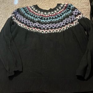 J. Jill fair isle sweater